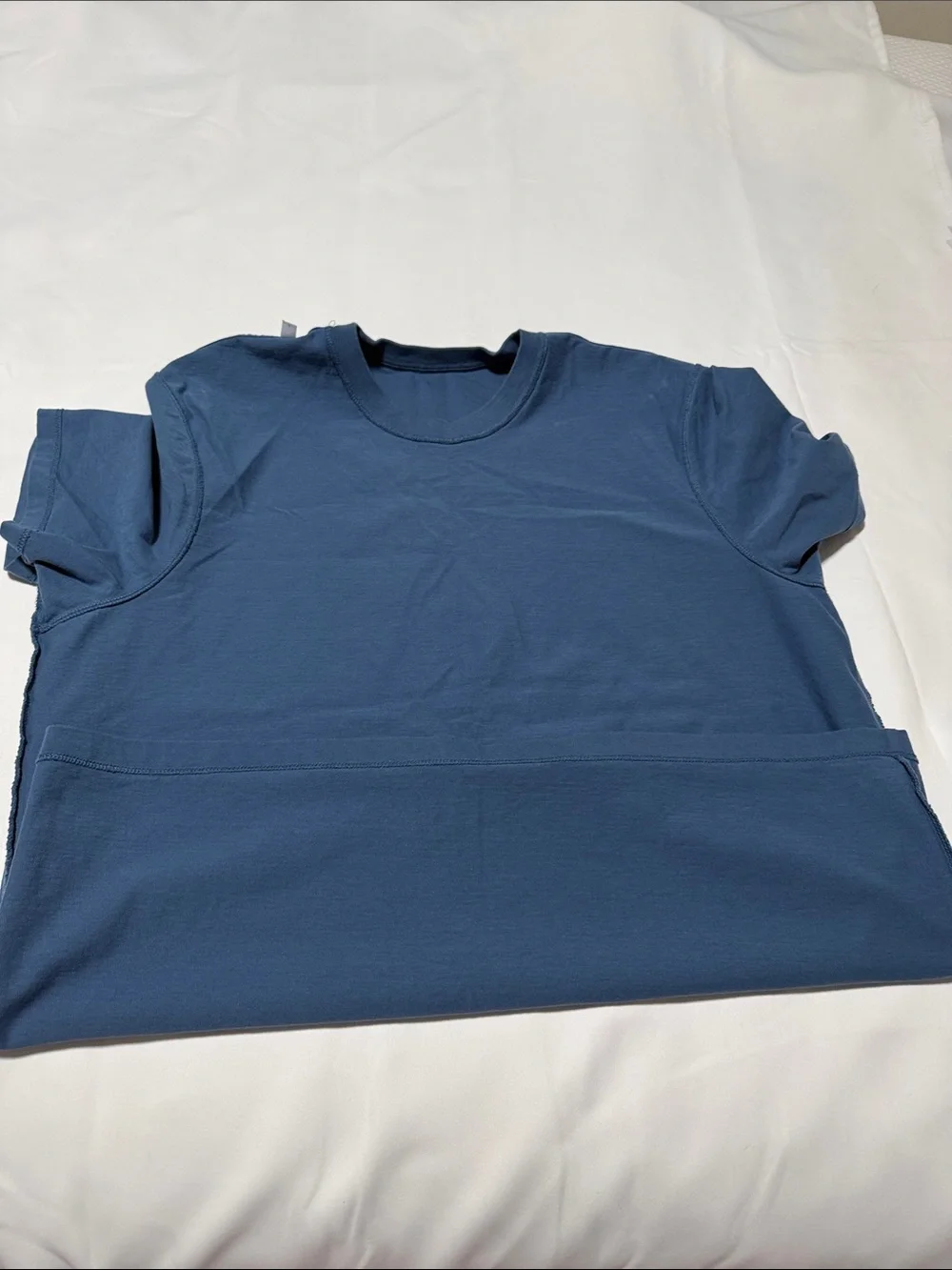 Men J. Crew Essential Crewneck Tee - Navy size L